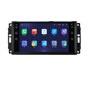 Autoradio 1 Din Android 10 Car Radio For Dodge Challenger Jeep Wrangler JK 2005-2011 GPS Navigation Stereo Multimedia Player