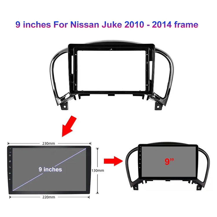 9 Inch Car Android Auto Radio Dvd Player Gps Dsp Carplay Navigation For Nissan Juke 2010 2011 2012 2013 2014