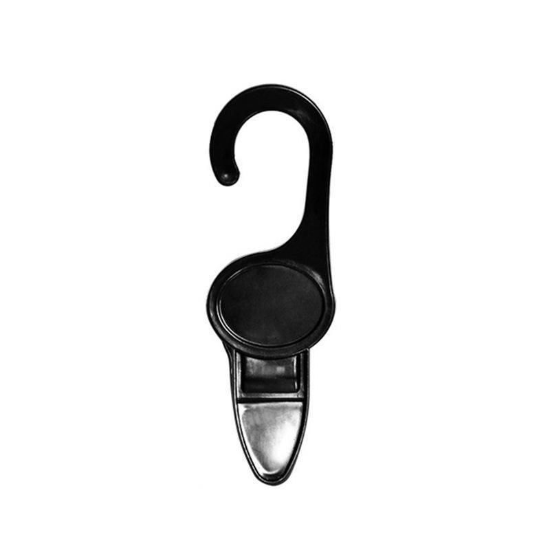 13.5cm Laundry Hooks with Clips Super Strong Plastic Home Travel Swivel Hanging Hanger Closet Organizer Clamps