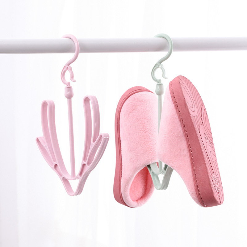 Shoes Hook Multifunctional Drying Shoe Rack Balcony Air Rack Shelf Household Receive Clothes Bedroom Storage