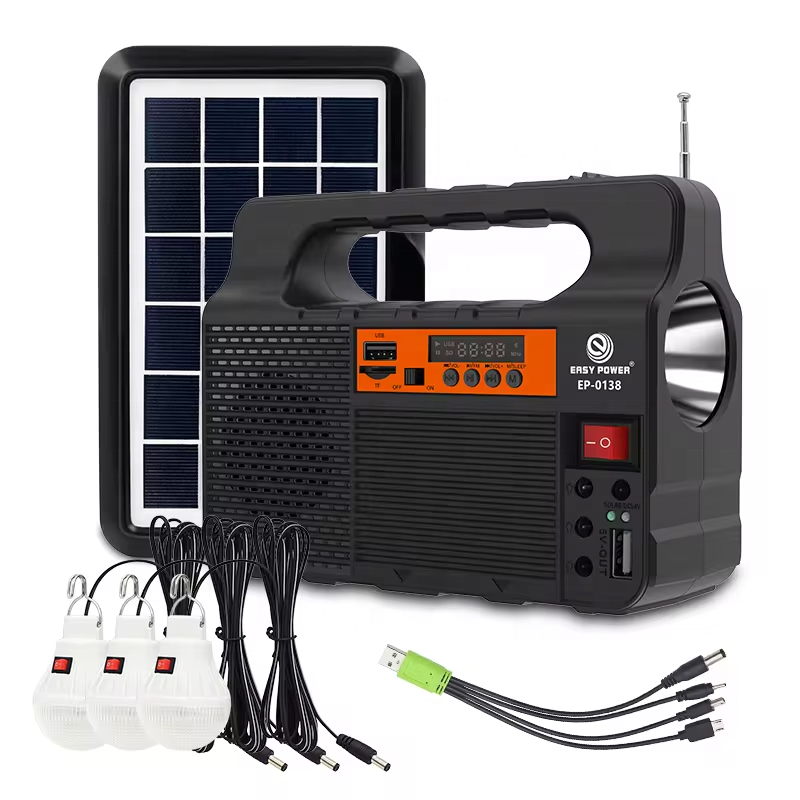 Best Seller Emergency Light Home Power Panel Torch Small Solar System Kit Camping Lantern Power Bank For Mobile Phone