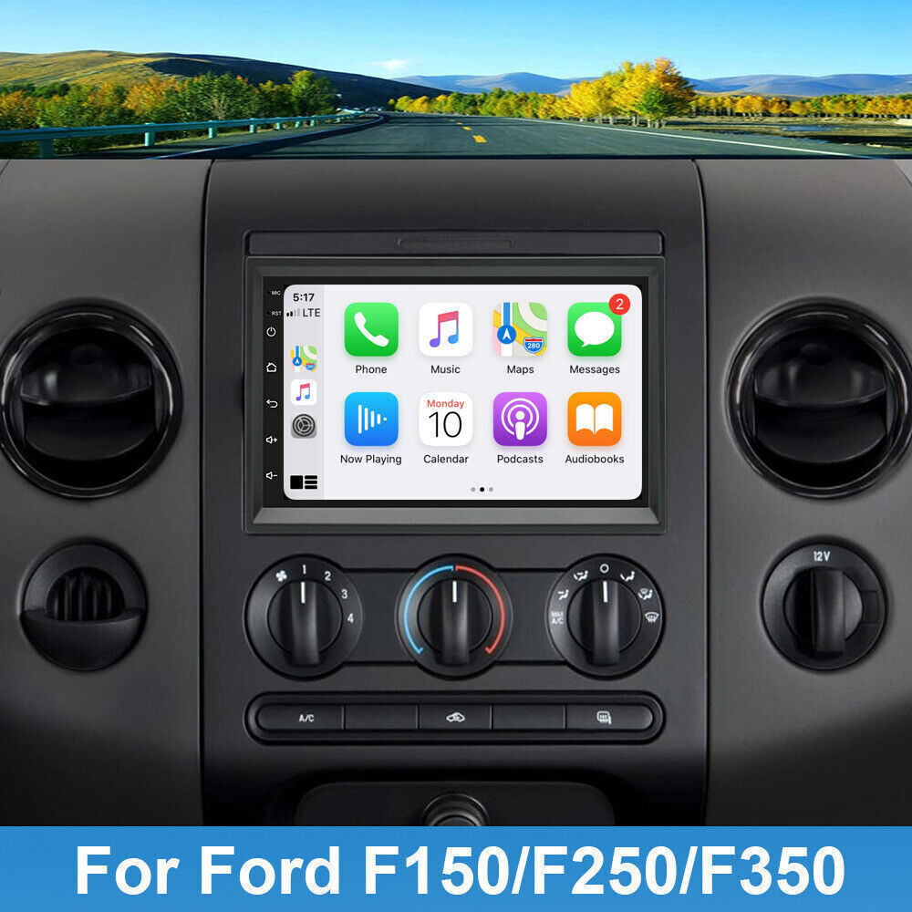 7'' Android 13 Car Radio For Ford F150 F250 F350 Carplay GPS Navigation Multimedia Video Player With Rear View Camera