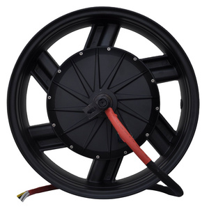 Wholesale Sports Car Electric Motorcycle 17 Inch 4000W Wide Tire Hub High-Power Brushless DC Hub Motor