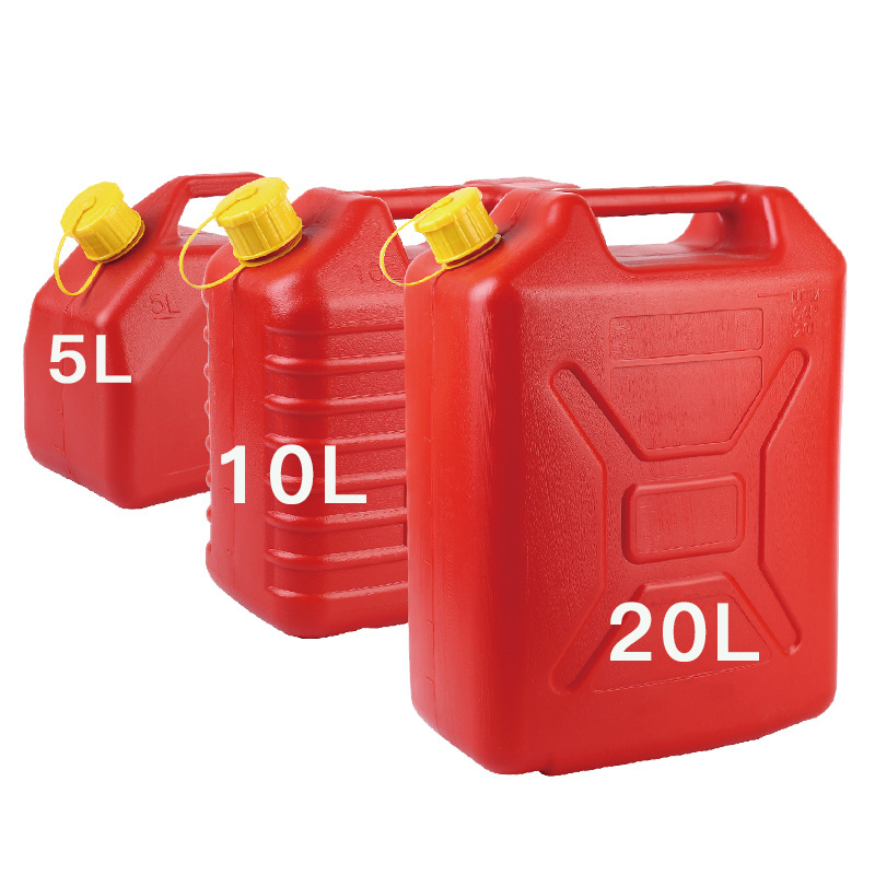 HDPE Plastic Water Wine Storage Petrol Drum 5L 10L 20 litre Car Spare Fuel Tank Drum Oil Gasoline Jerry CanPopular