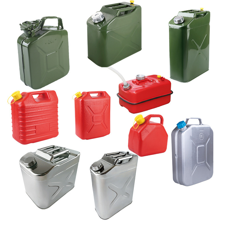 Fuel Tank Factory Large Capacity Small-Capacity Jerry Can Portable Diesel Tank Gasoline Tank Horizontal Vertical Style Jerry Can