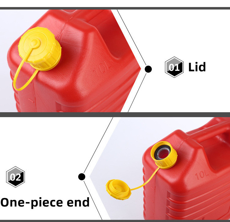 HDPE Plastic Water Wine Storage Petrol Drum 5L 10L 20 litre Car Spare Fuel Tank Drum Oil Gasoline Jerry CanPopular