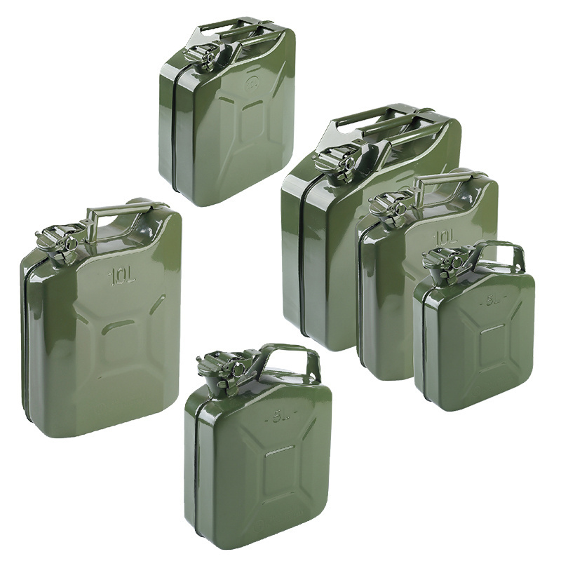 Wholesale Stainless Steel 20 L Liter Bullet Box Fuel Gas Oil Jerry Can Bottle Fuel Storage Tank Fuel Caddy