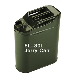 Green 20 Liter 5 Gallon Steel Petrol Fuel Tank For Boat/4wd/car/camping Built-in Spout Gerry Jerry can Container Carrier Diesel