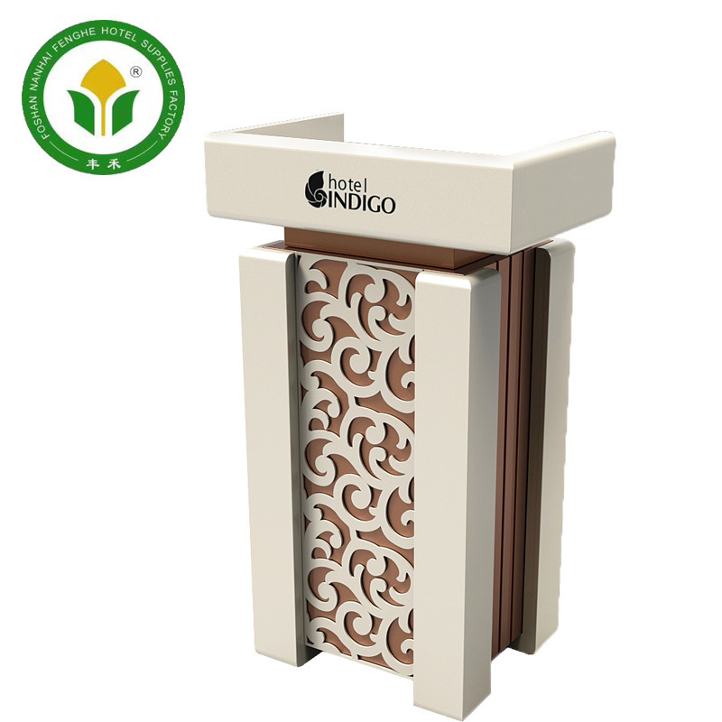 Hotel hall wooden rostrum speech lectern church pulpit podium