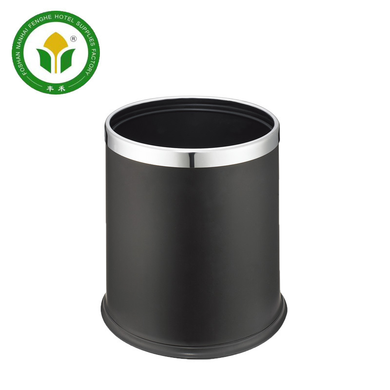 Various styles hotel bedroom stainless steel hotel rubbish bin waste bin trash bin