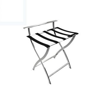 Fenghe newest hotel Stainless Steel Portable Luggage Rack Stand