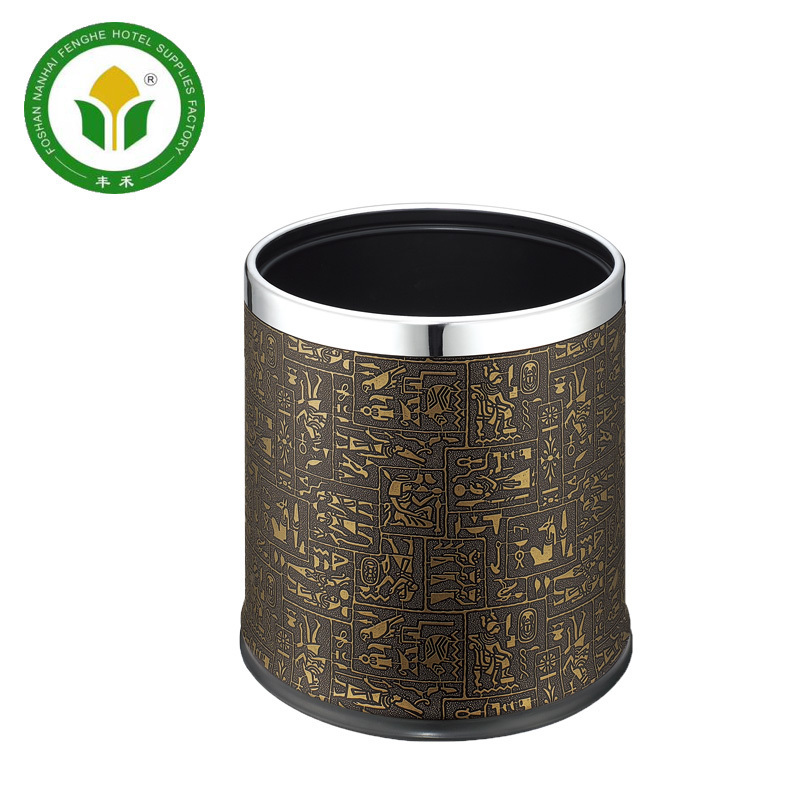 Various styles hotel bedroom stainless steel hotel rubbish bin waste bin trash bin