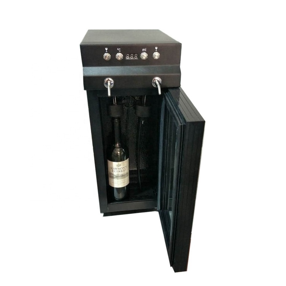 Automatic Liquor Fridge Machine Red Wine Dispenser For 2 Bottle