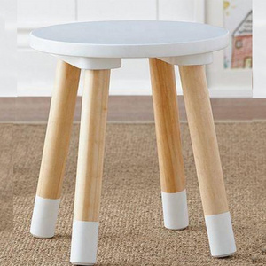 Factory hot sale furniture children's Wooden MDF interior kids stool for 100% safety