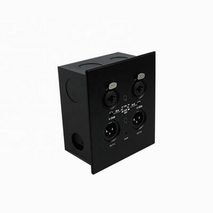 best audio video system audio interface with dante aes67 audio dante wall plate