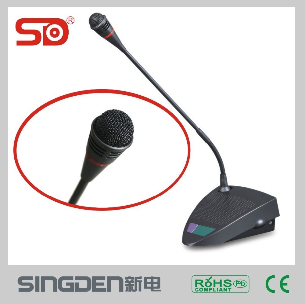 SINGDEN conference room sound system with delegate and chairman unit SM703