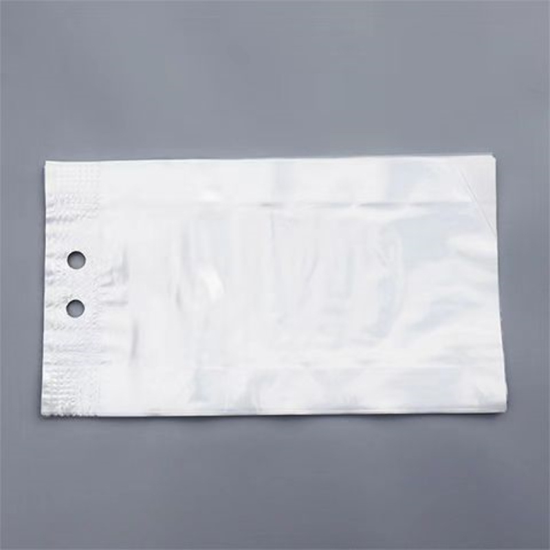 Paper packaging bag tissue packaging sealing plastic bag portable transparent packaging bag