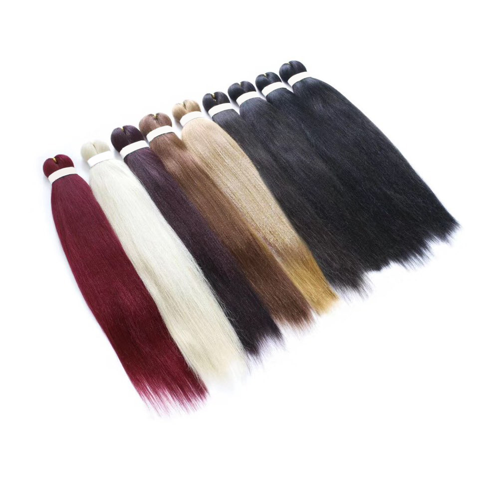 Wholesale Pre Stretched Braiding Hair 100% Japanese Synthetic Hair Extension Braiding Hair