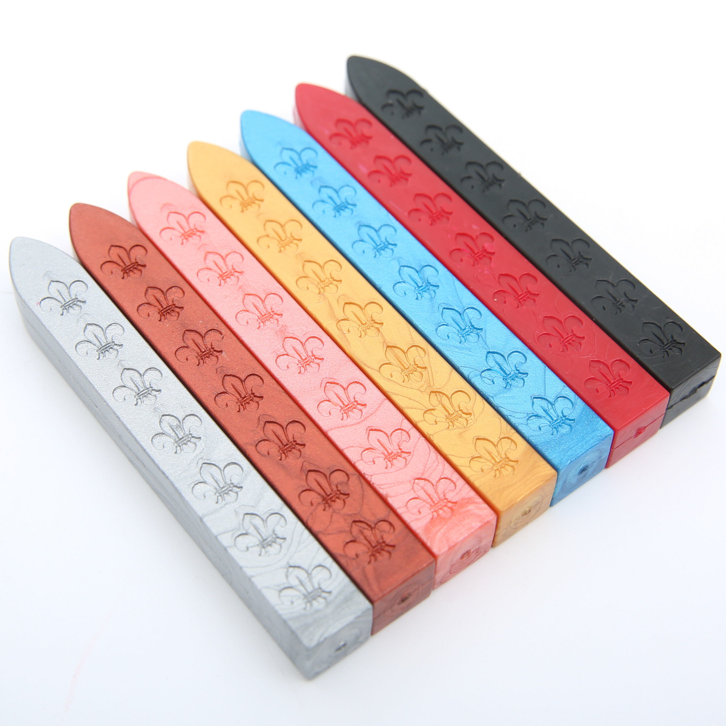 Multi Color Seal Wax Stamp Stick Custom Patterns Wax Sticks Available For Envelop Wedding