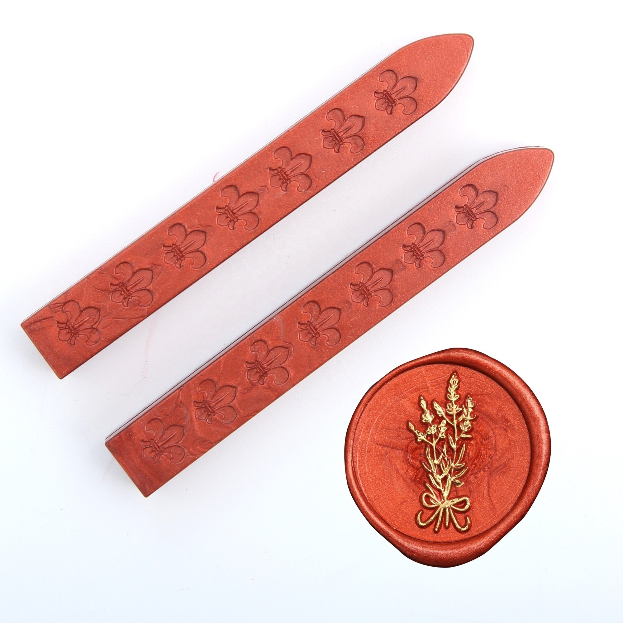 Multi Color Seal Wax Stamp Stick Custom Patterns Wax Sticks Available For Envelop Wedding