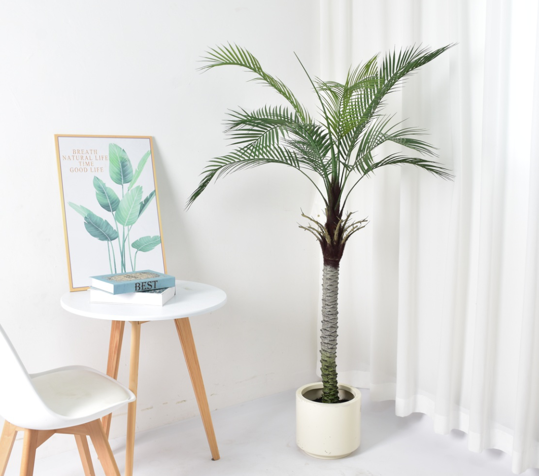 Hot Selling and high quality 150cm Artificial Plant palm tree for home decor