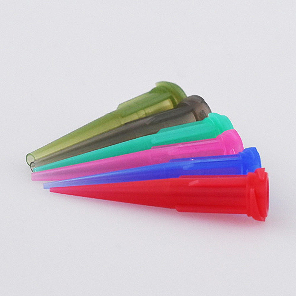 Wholesale 10000PK 14G-25G Plastic Smoothflow Tapered Needle Dispense Tips Glue Dispenser Part Syringe Needles