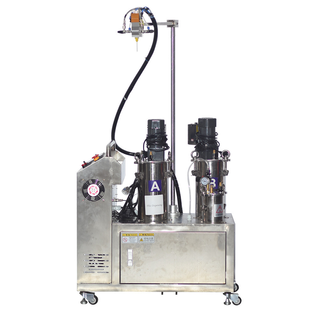 AB Glue Filling Machine Electronic Products High Precision Metering Dispensing Equipment Double Liquid Mixing Equipment