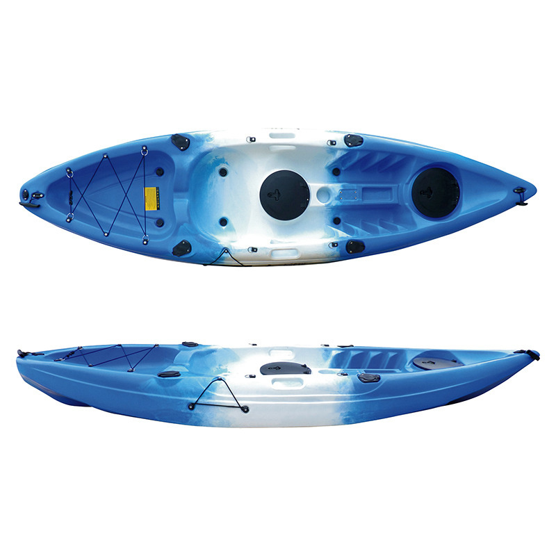 Best Selling Fast Shipping Customized Logo Drop Stitch Foldable Canoe Boat 2 Person Fishing Kayak For Sale