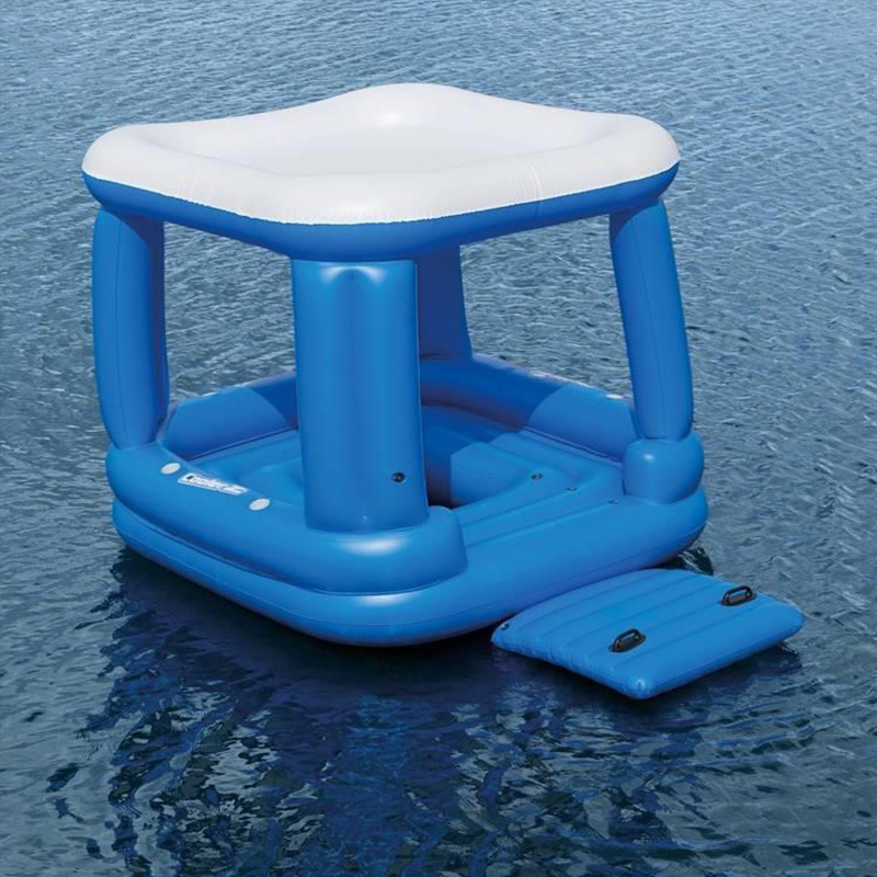 Leisure Floating Inflatable Water Sofa Bar Lounge Floating Island for Pool