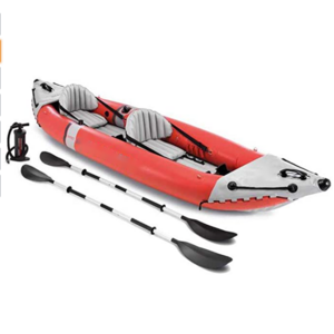 Hot Selling Two Person Drop Stitch Foldable Canoe Boat Whitewater Sea Inflatable Kayak With Accessories