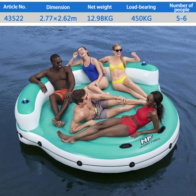 Inflatable Pool Floaty Lounger Float Raft Water Floating Hammock Water Sofa Inflatable Floating Bed