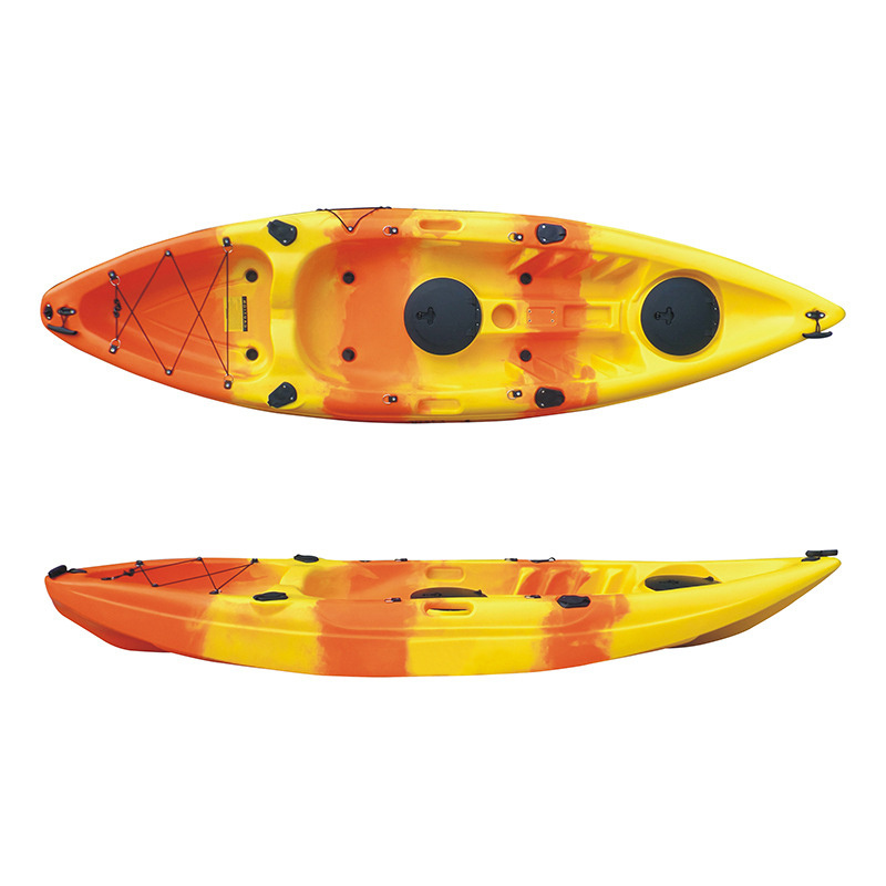 Best Selling Fast Shipping Customized Logo Drop Stitch Foldable Canoe Boat 2 Person Fishing Kayak For Sale