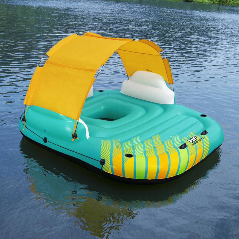 Leisure Floating Inflatable Water Sofa Bar Lounge Floating Island for Pool