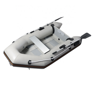 China Foldable Fishing Catamaran Rowing Boat Inflatable Hypalon Rib Boat