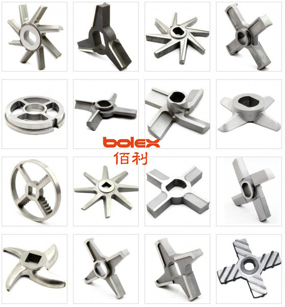 meat grinders mincers choppers plates knives cutters replacements spare parts stainless steel forged HQ full range by Bolex CN