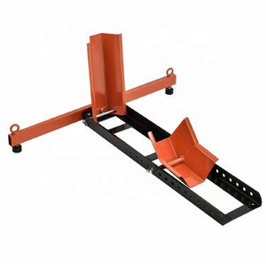 Heavy Duty 1800lb Weight Capacity Adjustable Motorcycle Wheel Chock Stand