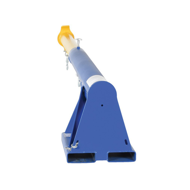 Heavy Duty Forklift Telescoping Jib Boom Crane, 4000 Lb. Capacity, Blue Painting/Telescoping Jib Boom Crane Forklift Attachment