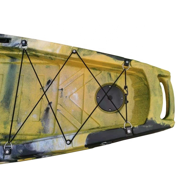 Factory cheap price sea pedal drive plastic fishing kayak and accessories with stabilizer