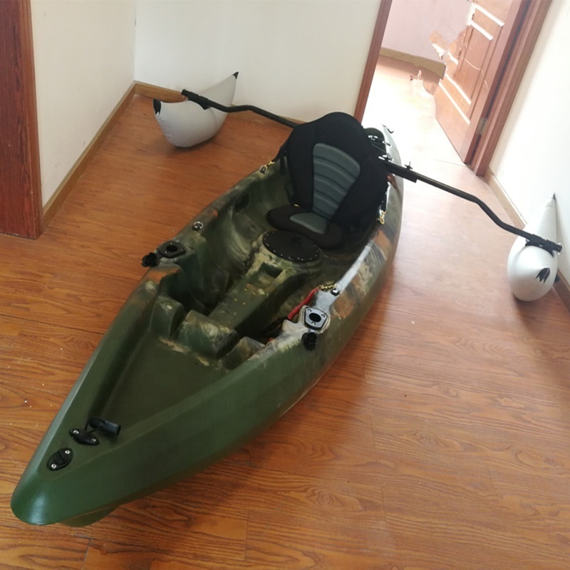 Cheap price mini plastic  one Person  fishing  kayak with electric motor  MODEL CX298