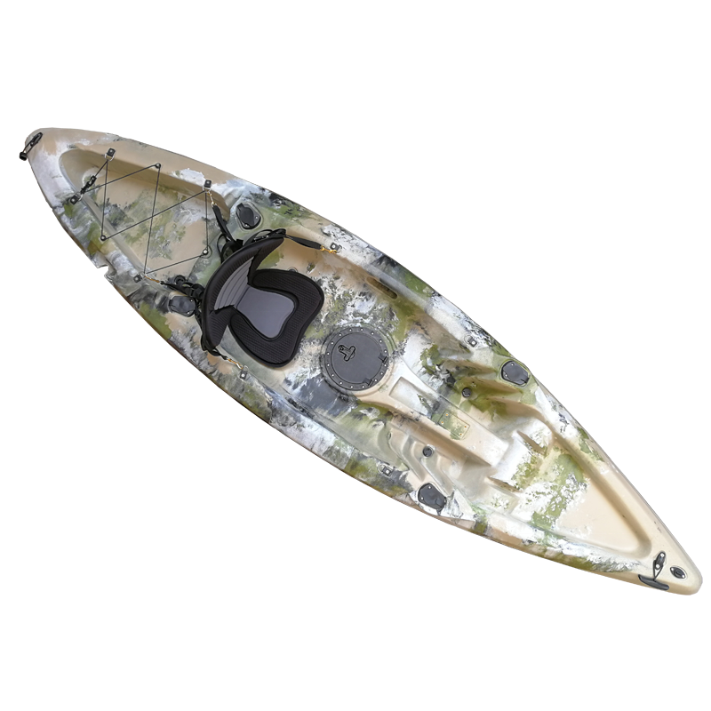 Hot sale competitive price canoe sit on top fishing motor kayak with electric trolling motor