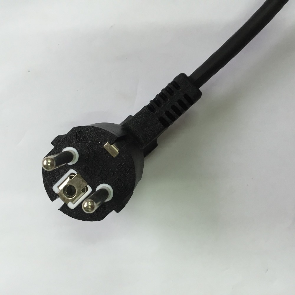 Home Appliance Indonesia Power Cord with CEE7 / 7 VDE German Schuko Power Plug