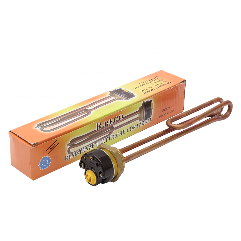 WNA-108 Copper Cylinder Electric Immersion Heating Element 300mmHeater 500g