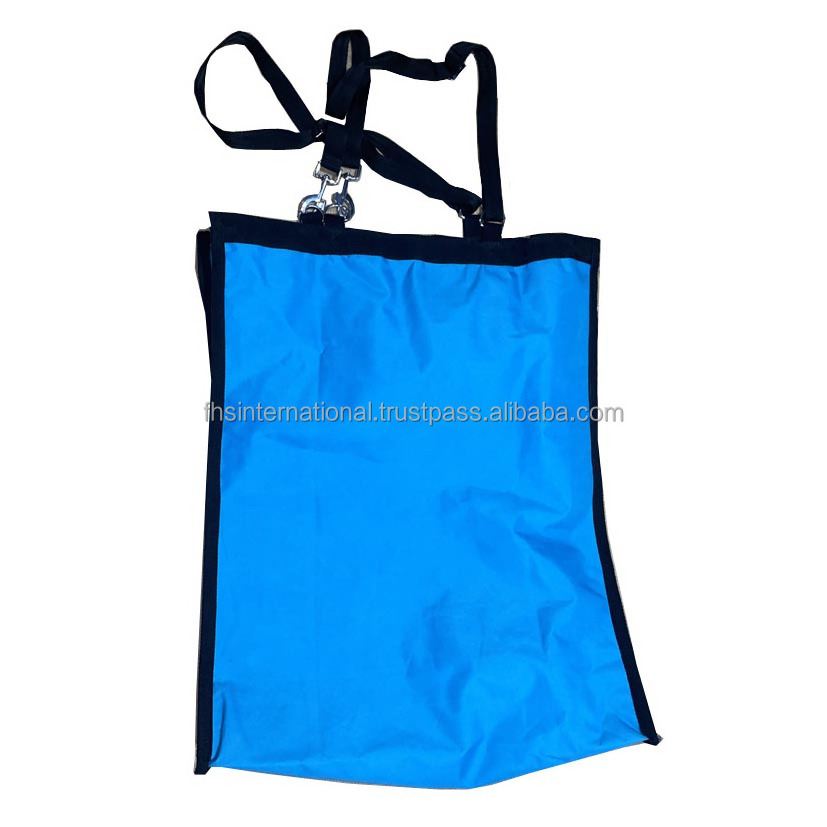 Top Quality - Strong Nylon Web Front Slow Feeder Horse Hay Bag with Exclusive Super Strong Bottom