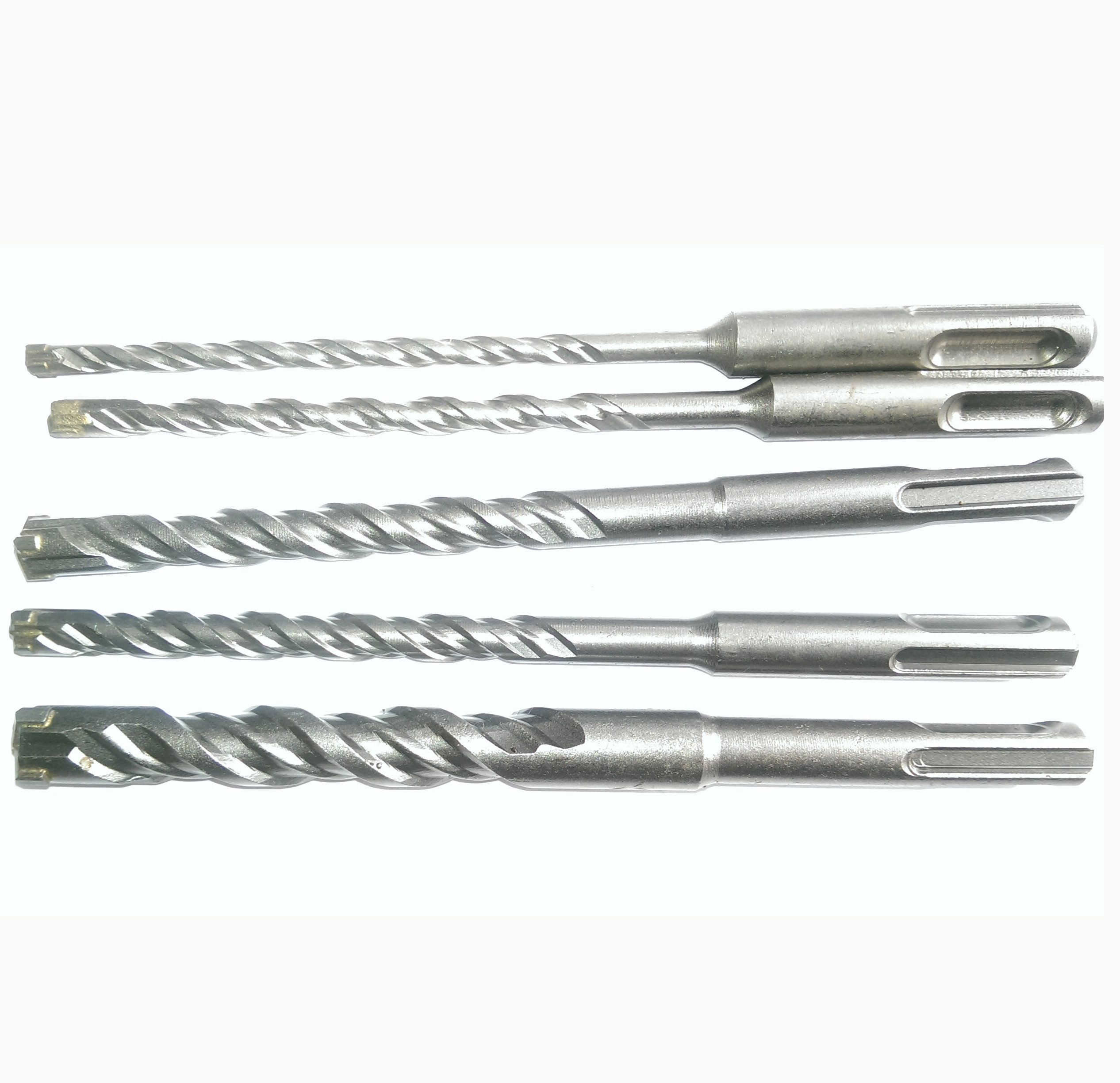 Industry Quality SDS PLUS Hammer Drill Bits with Cross Tip