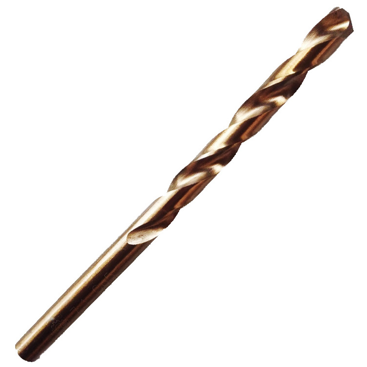 Fully Ground Cobalt Co 5% Jobber length HSS M35 twist drill bit