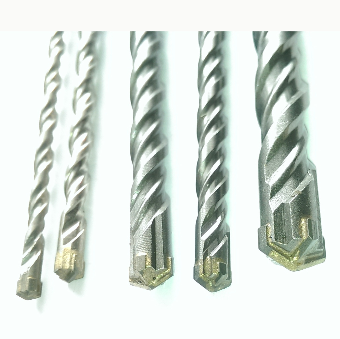 Industry Quality SDS PLUS Hammer Drill Bits with Cross Tip