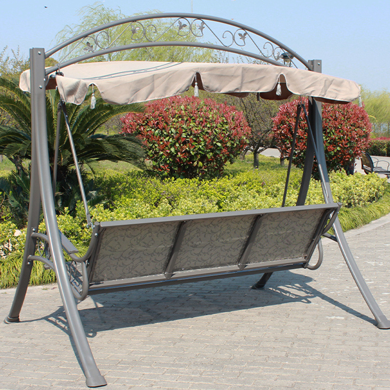 2022 New Design Restaurant Bench Rattan Hanging Swings  Garden Balcony Bed Rocking Chair Garden Patio Swing Chairs