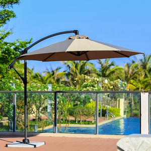 Great Price Superior Quality Furniture Huge Patio Table Garden Parasol Outdoor Banana Yard Umbrella