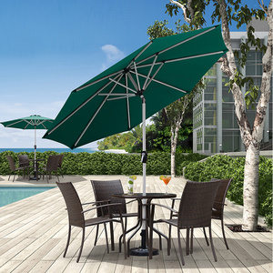 Big Umbrella Outdoor good Price New arrive Restaurant Public  Garden Large Outdoor Umbrella Automatic