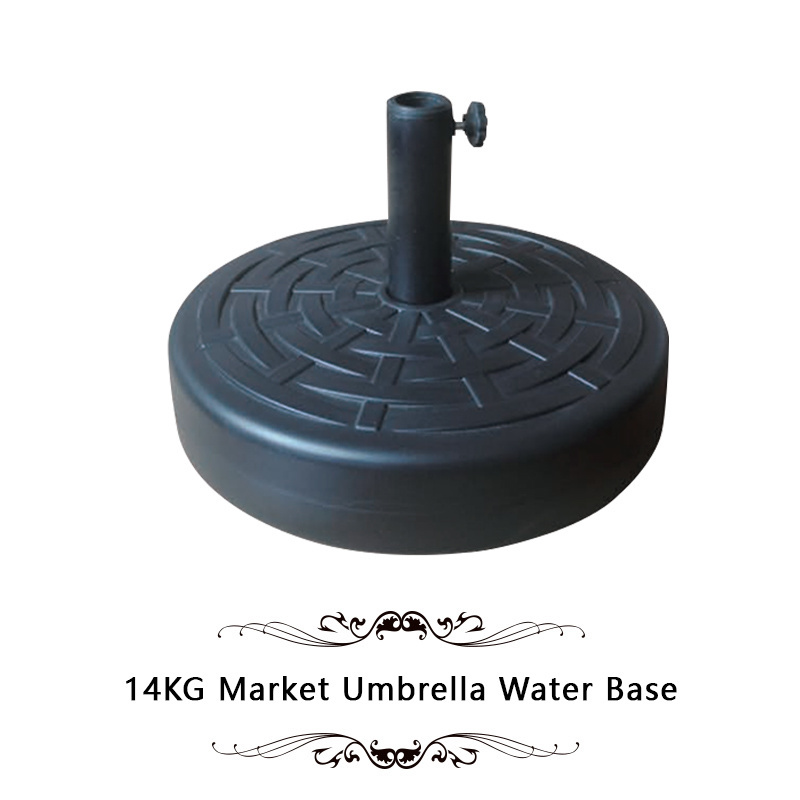 Garden furniture Parasols accessories cantilever roller plastic cistern parasol parts marble umbrella base